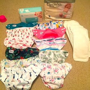 Cloth Diapers and accessories